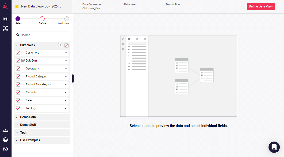Подключение Astrato к ClickHouse User Access